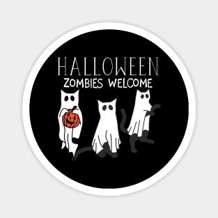 Halloween Cats Magnet